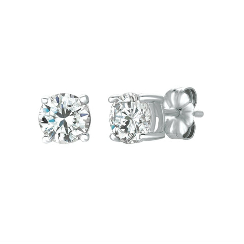 .75ct Brilliant Stud Earrings in Platinum