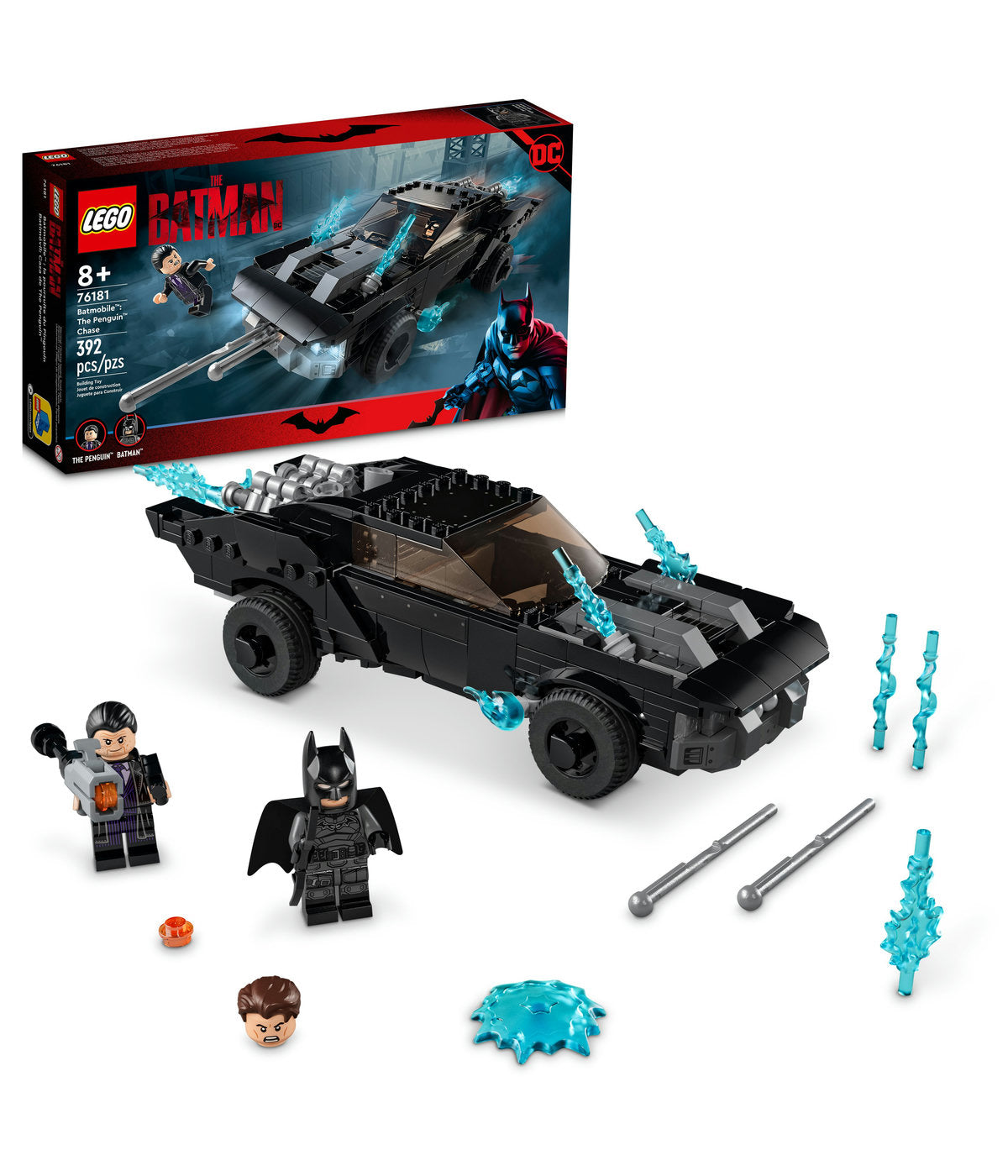 LEGO DC Batman Batmobile: The Penguin Chase 76181 Building Kit (392 Pieces)