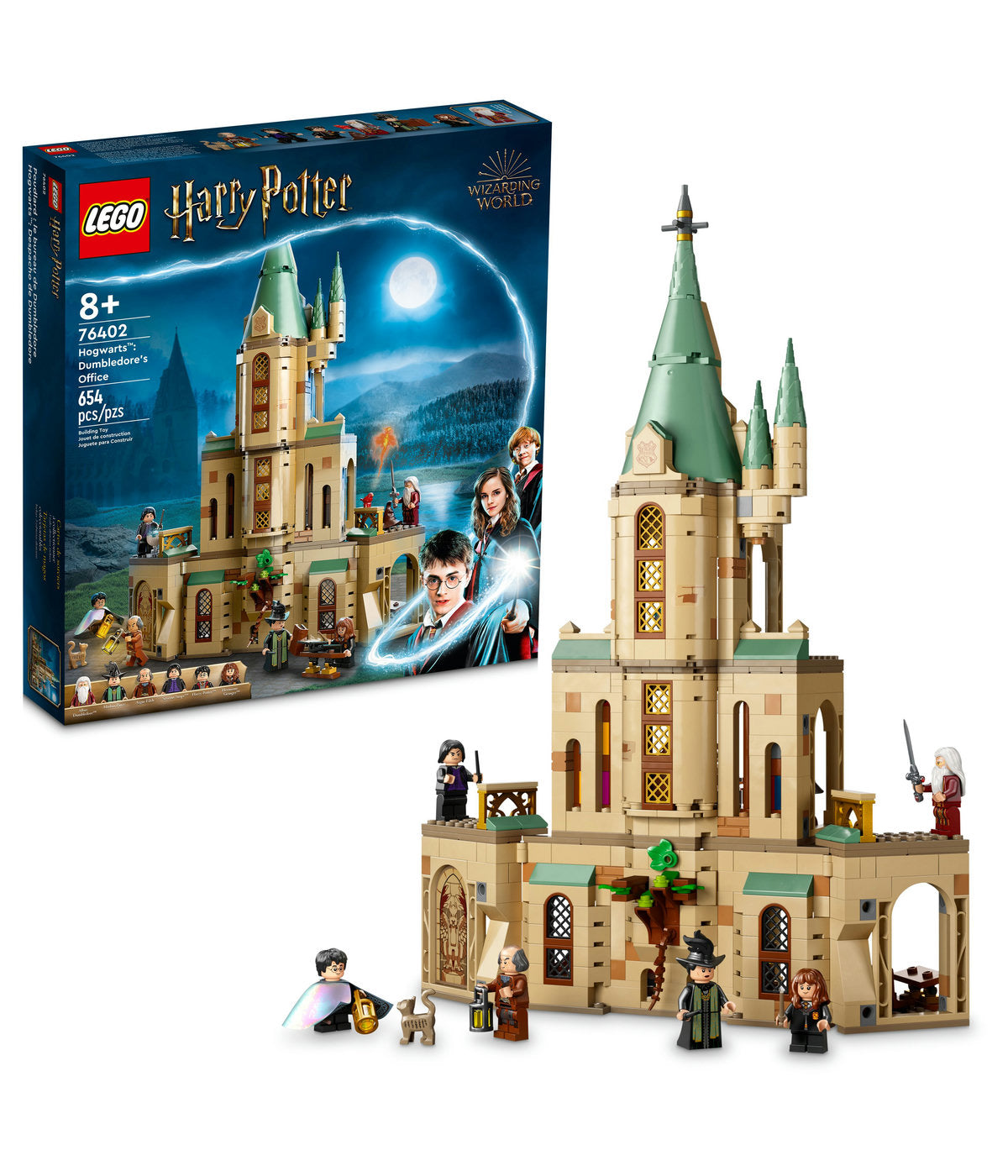 LEGO Harry Potter Hogwarts: Dumbledore's Office 76402 Building Kit (654 Pieces)