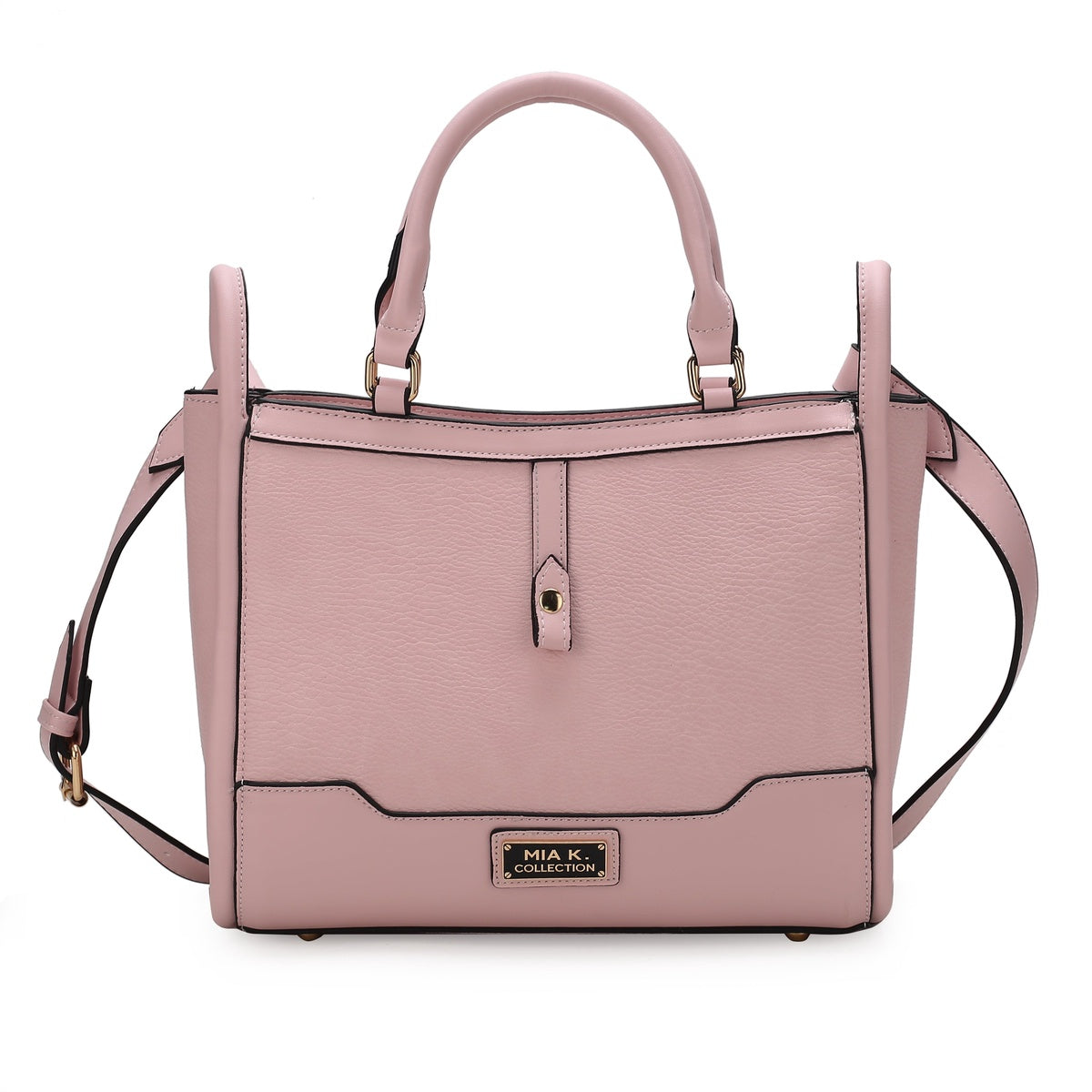 MKF Collection Melody Vegan Leather Tote - Black - Bonton