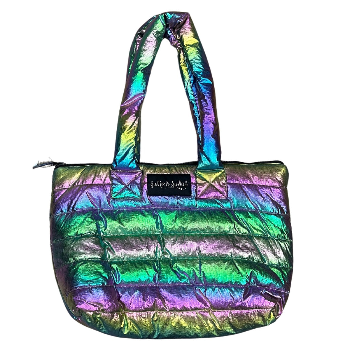  Marcus Adler Ombre Metallic Puffer Bag - Default Title - Bonton