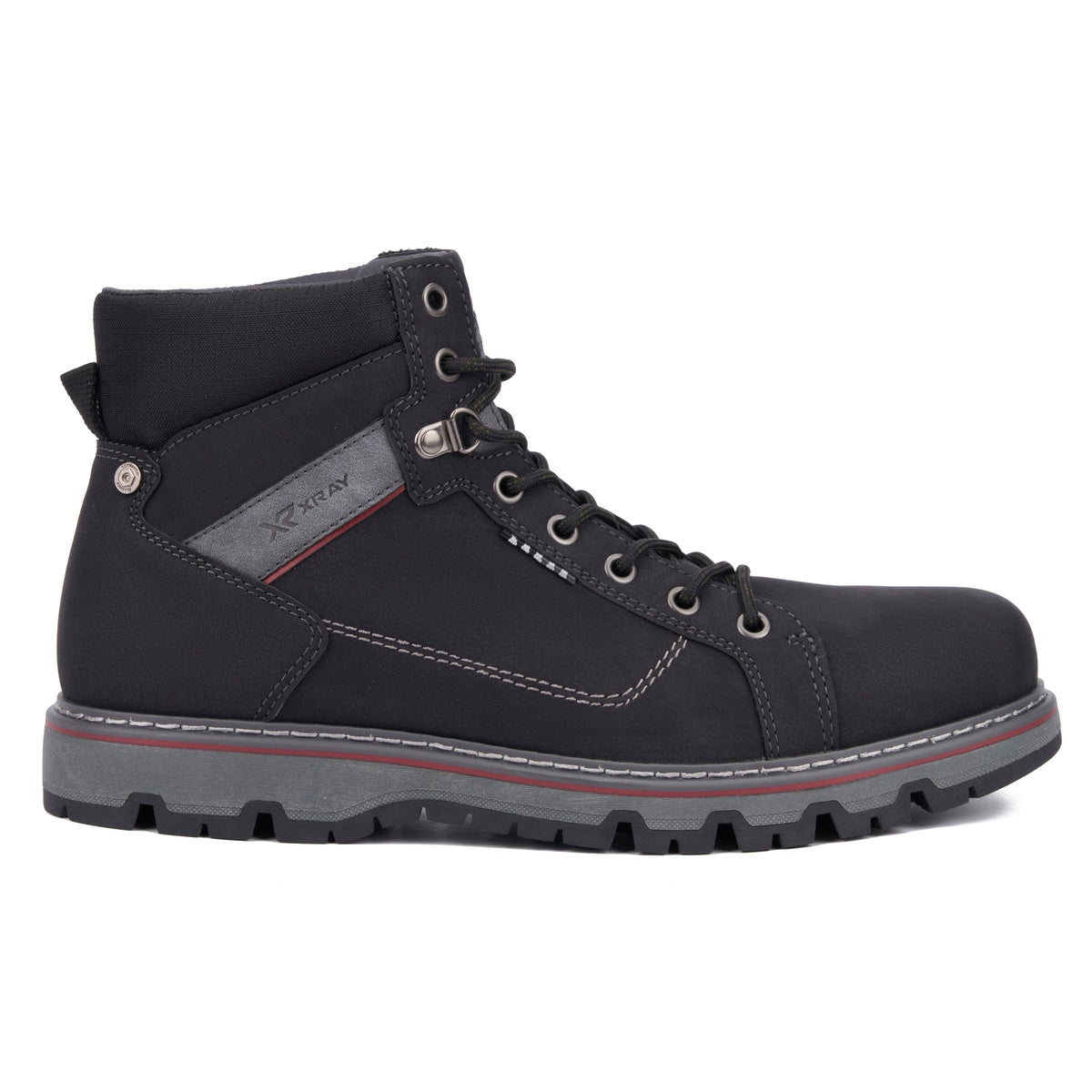  Xray Footwear Men's Caden Combat Boots - BLACK - Bonton