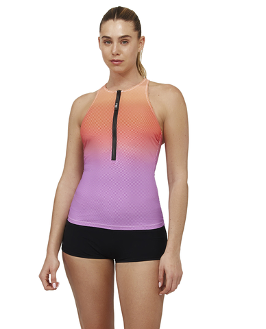 Nixie High Neck Tankini Top