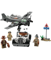 LEGO Indiana Jones Fighter Plane Chase 77012 Building Toy Set (387 Pieces)