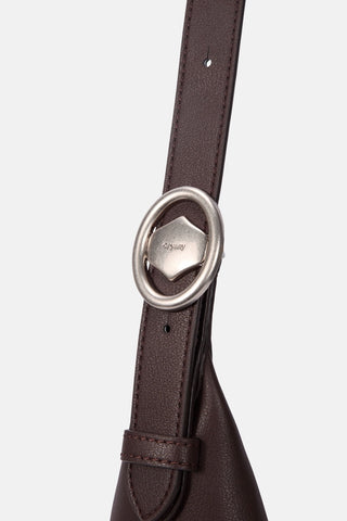 Crescent Shoulder - Hobo Bag - Sepia / One Size