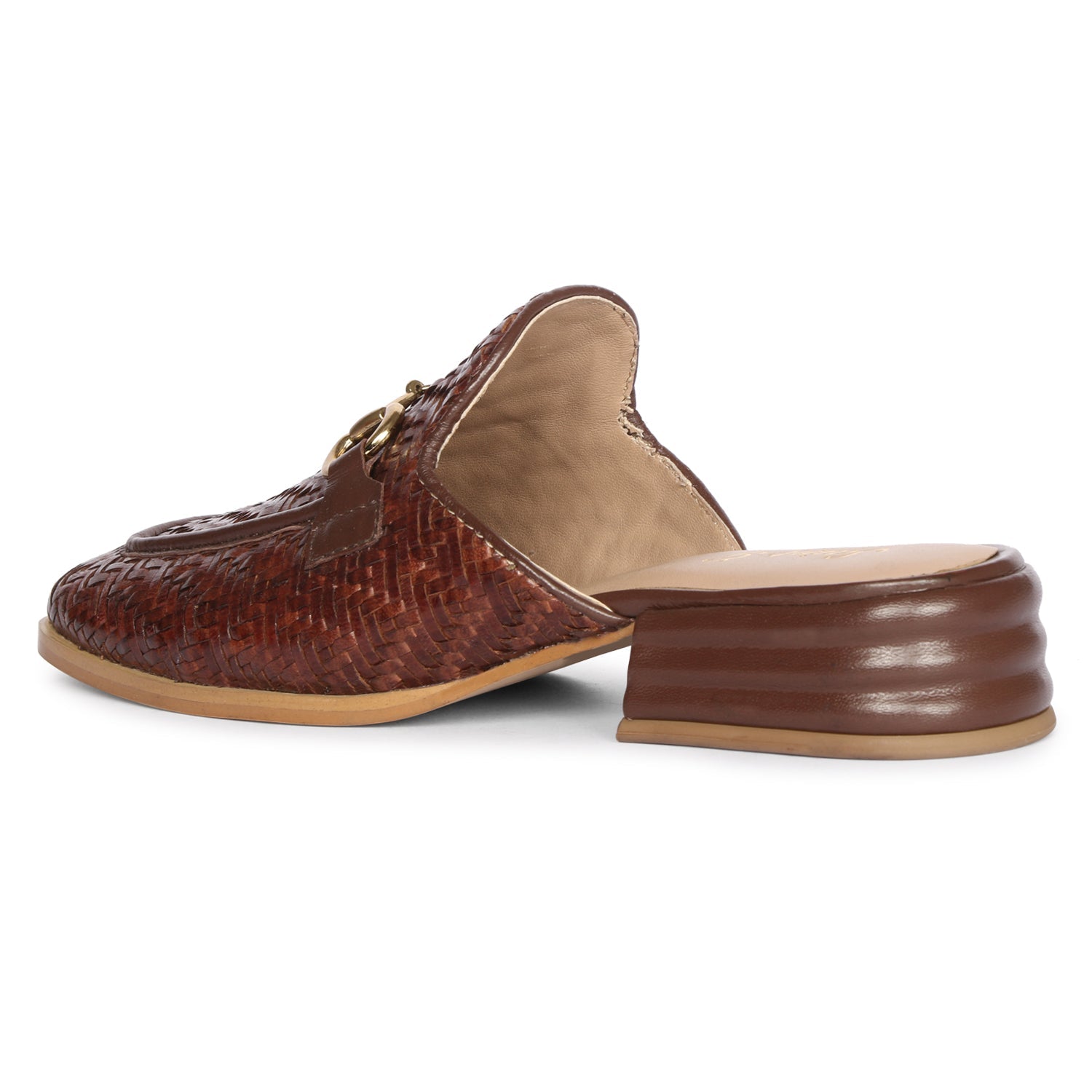  Saint G Izaan - Heeled Mule - Mahogany - Bonton