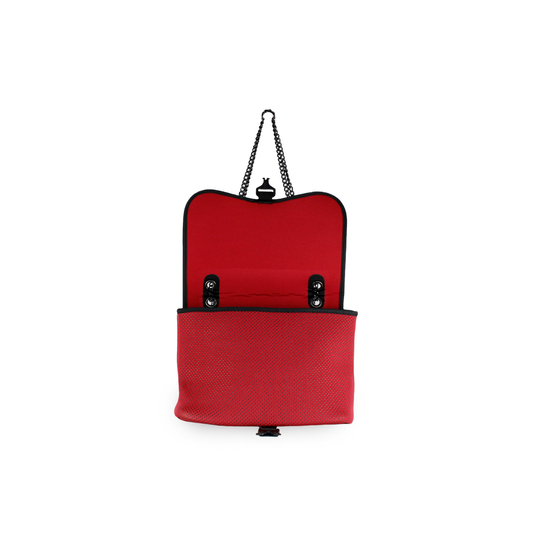 Flap Crossbody Red