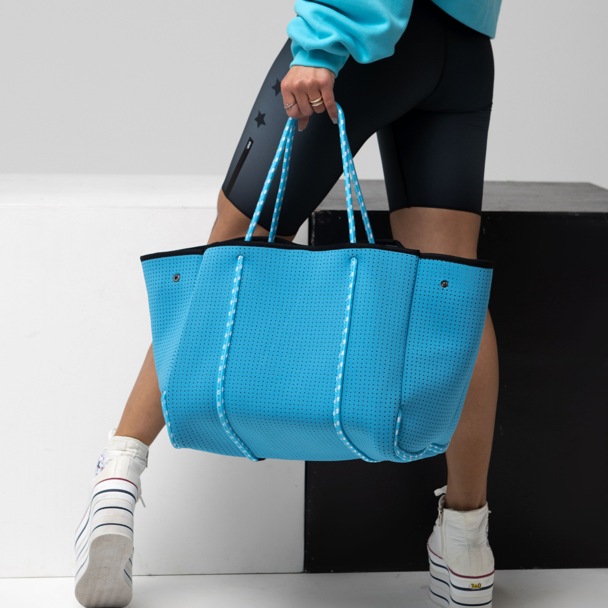  Pop Ups Brand Everyday Tote Baby Blues - Default Title - Bonton