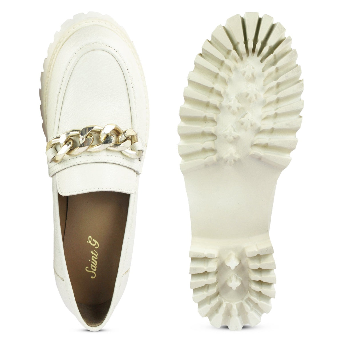  Saint G Saint G Donna - Chunky Loafers - OFF WHITE - Bonton