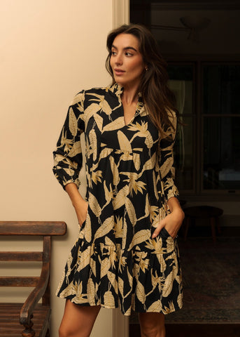 Paradise Metallic Relaxed Dress