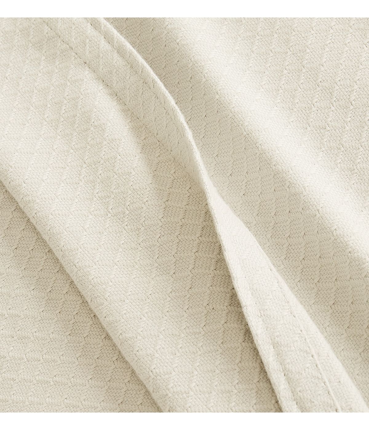  Charisma Deluxe Woven Blanket Ivory - Ivory - Bonton