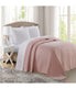  Charisma Deluxe Woven Blanket Blush Pink - Blush Pink - Bonton