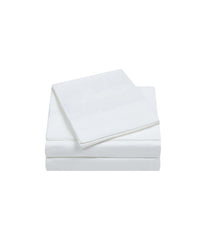 Charisma 400TC Percale Cotton Pillowcase Pair White