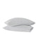 Solid 310 Thread Count Cotton Pillowcases Grey