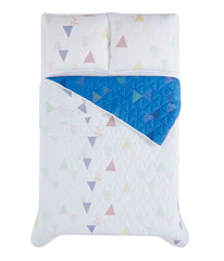 Crayola Triangle Embroidered Quilt Set Multiple