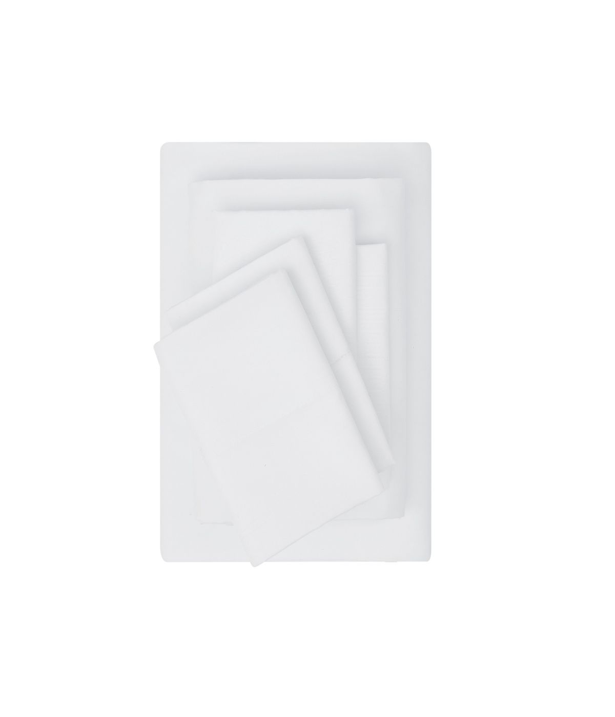 FUBU Solid Sheet Set White