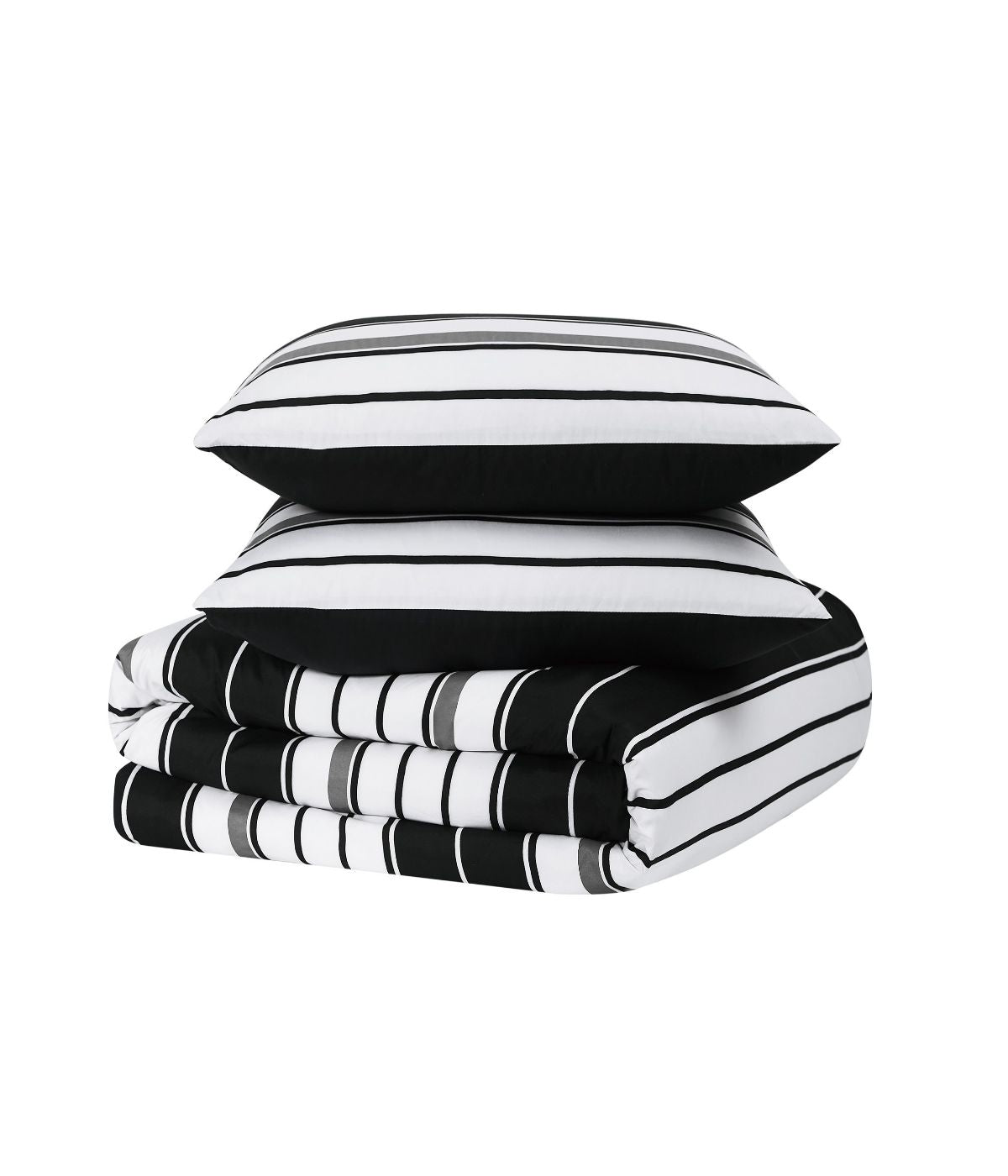  Truly Soft Brentwood Stripe Duvet Cover Set - Multiple - Bonton