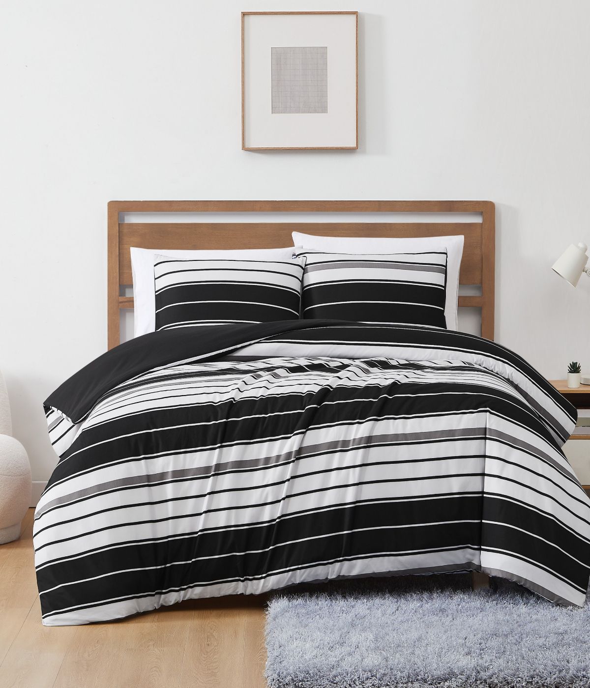  Truly Soft Brentwood Stripe Duvet Cover Set - Multiple - Bonton