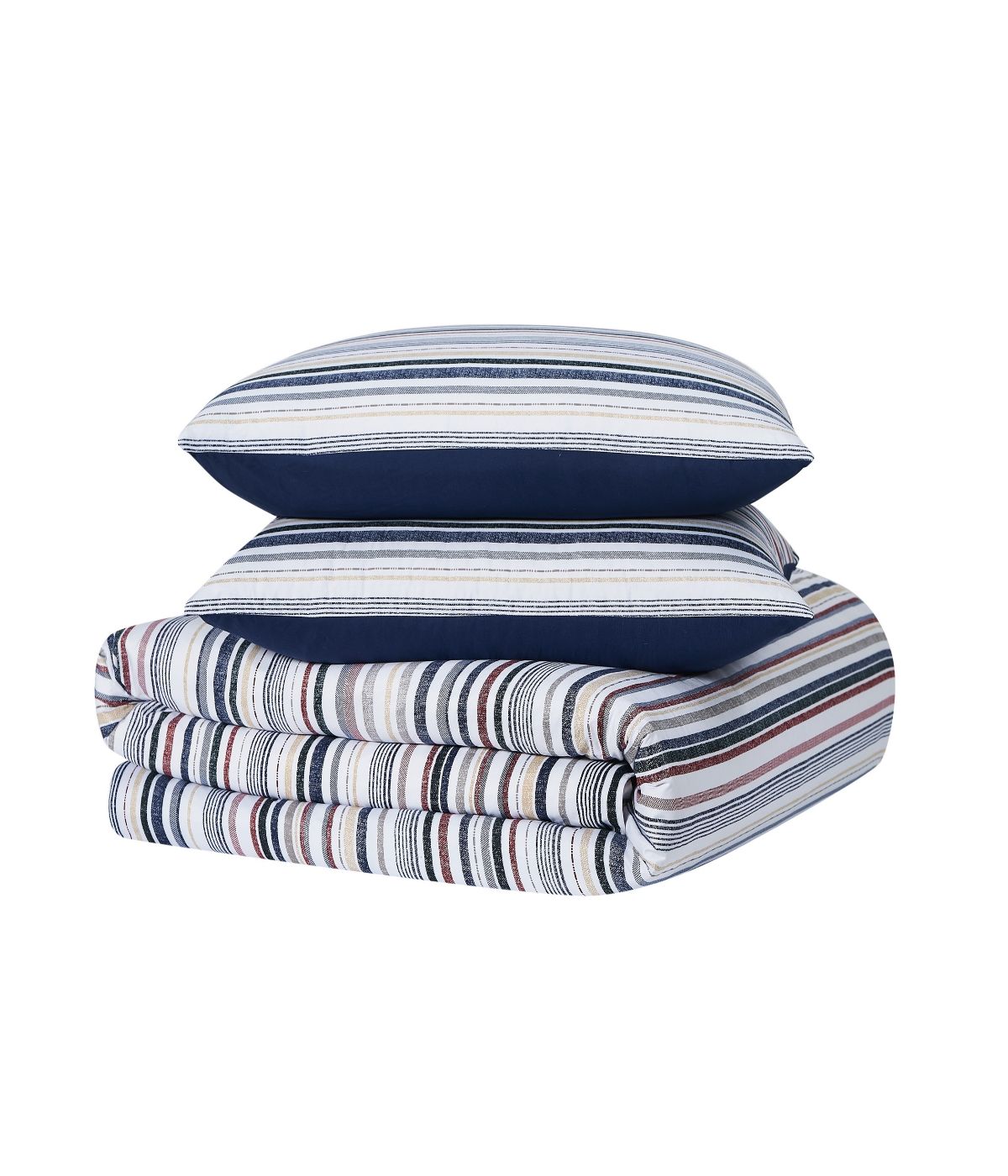  Truly Soft Teagan Stripe Comforter Set - Multiple - Bonton