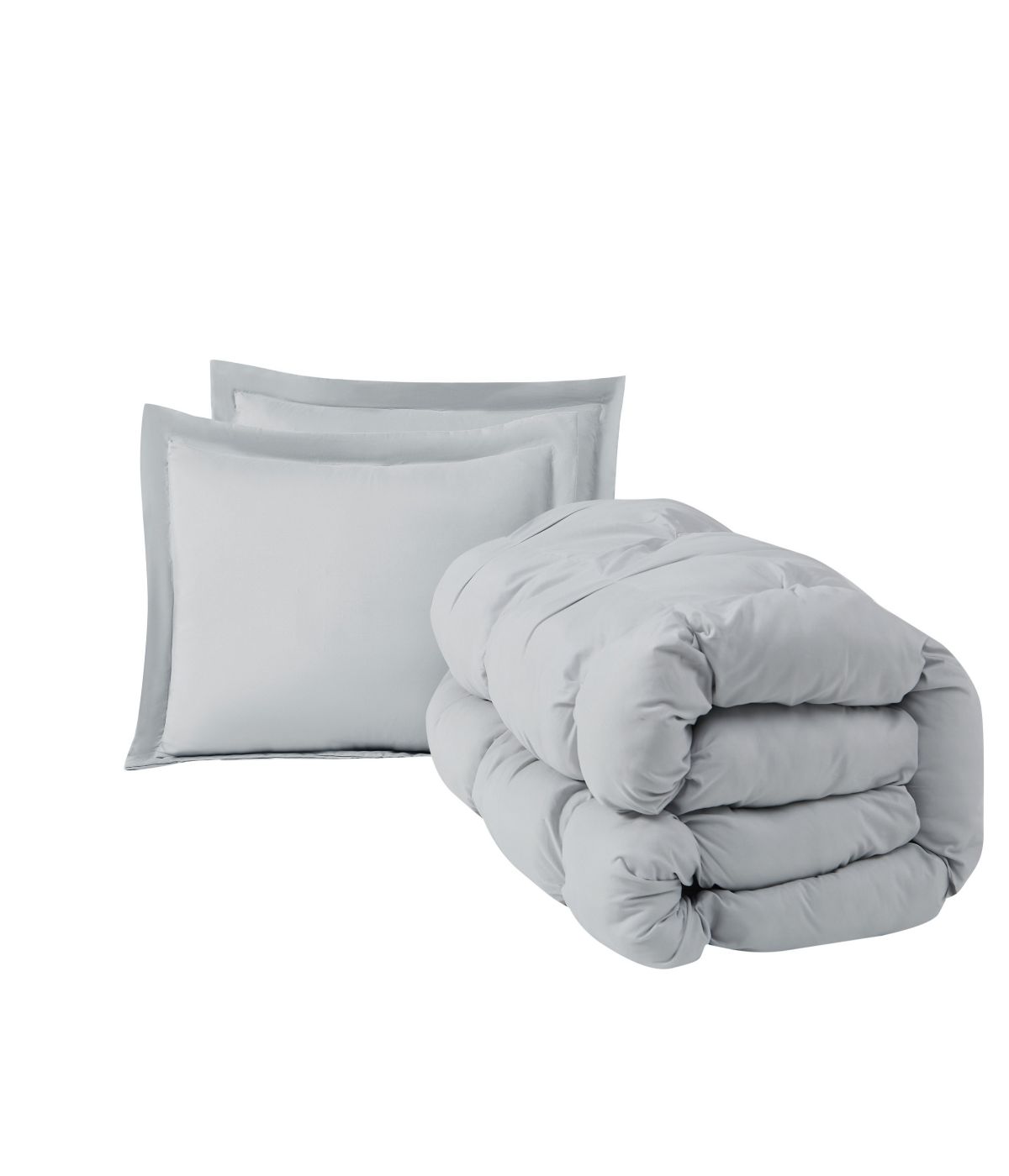  Cloud Puffer Comforter Set Grey - Grey - Bonton