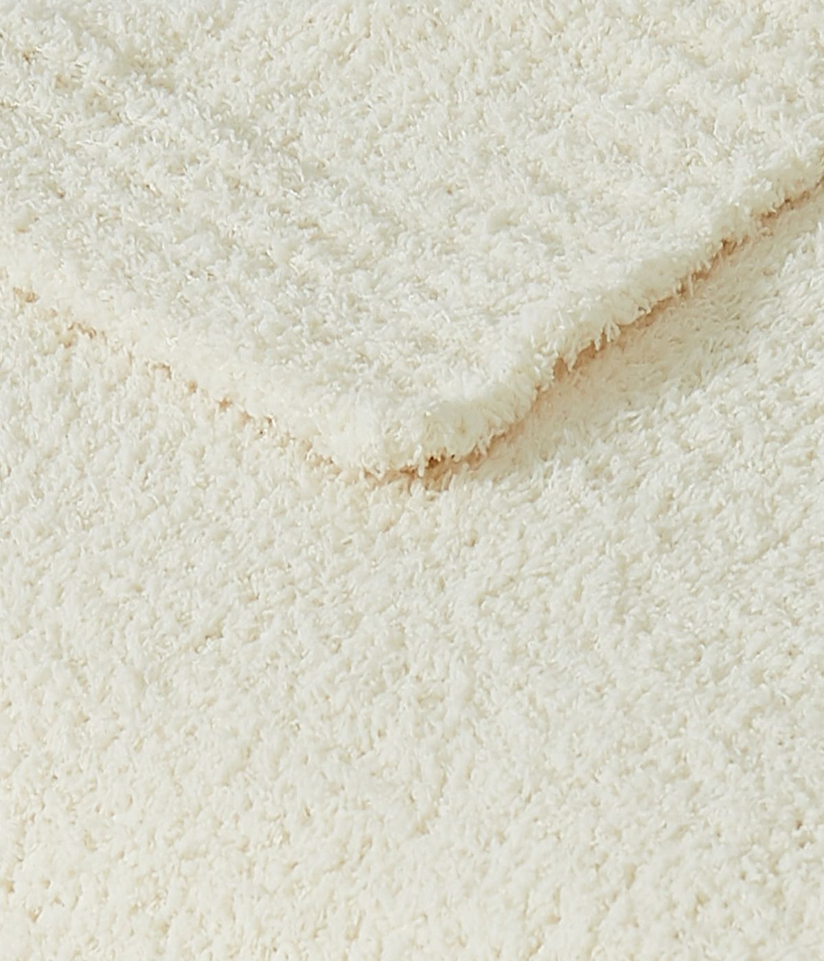  Cozy Knit Throw Ivory - Ivory - Bonton