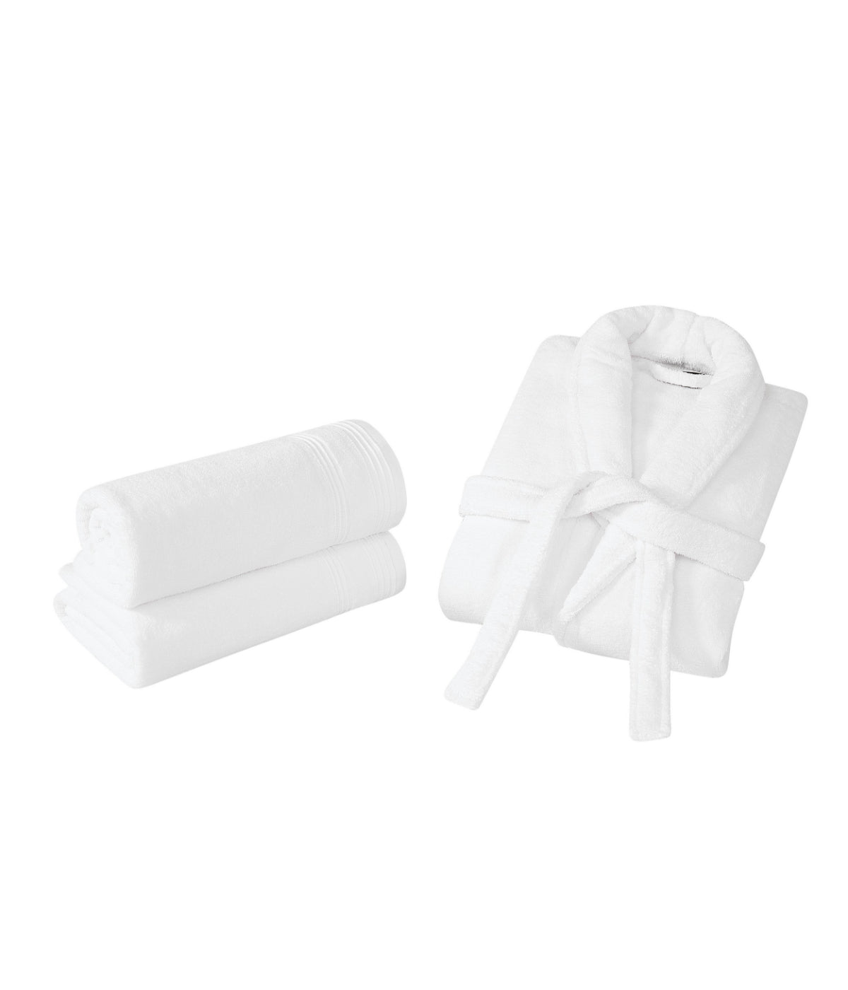  Christian Siriano NY Zero Twist Textured Bath Gift Set - White - Bonton