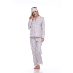 Women's Three Piece Pajama Set