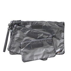 The Carly Trio Wristlet Gunmetal