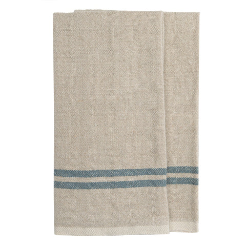 Vintage Linen Towels, Set of 2