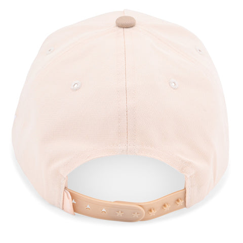 Vintage Havana Trucker Hat for Women – Khaki & Tan Adjustable Cap – Pearl Star
