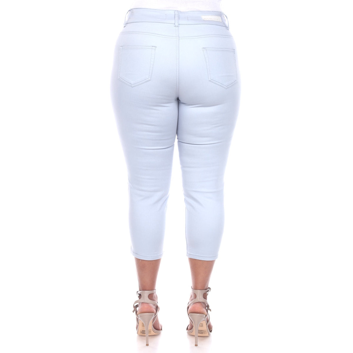  White Mark Plus Size Capri Jeans - 18 - Bonton