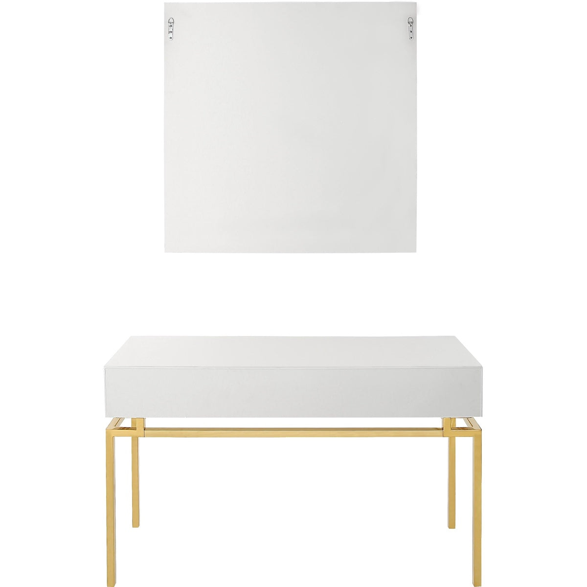  Dynasty Wall Mirror and Console Table - Mirror - Bonton