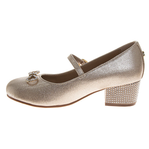 Badgley Mischka Girls' Toddler Heels Classy Dress Shoes