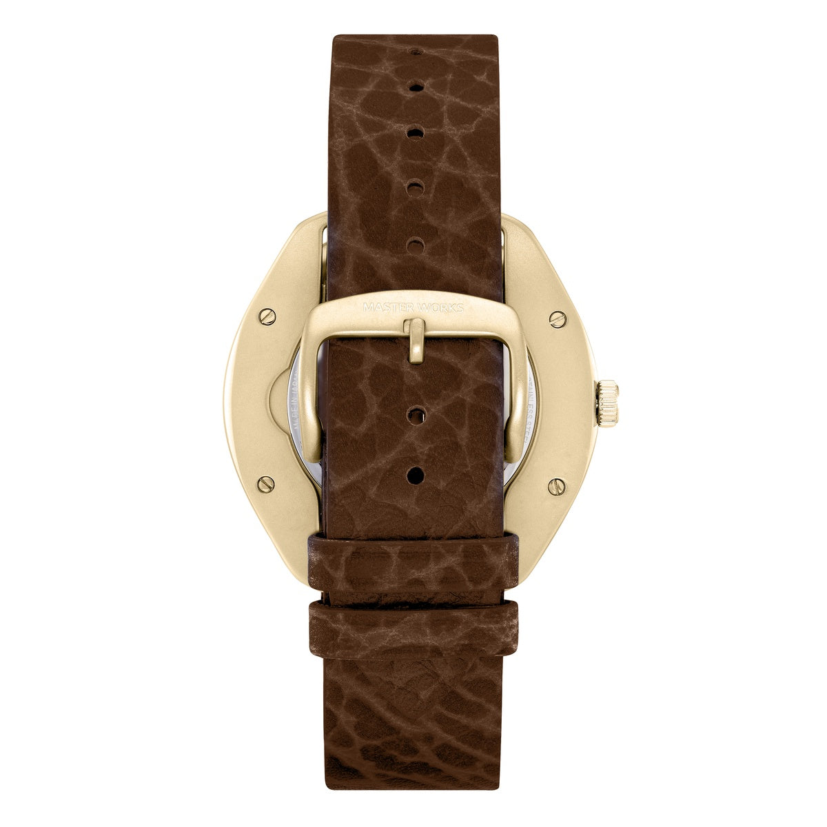  Master Works Master Works Mens Classic Leather Strap Watch - Default Title - Bonton
