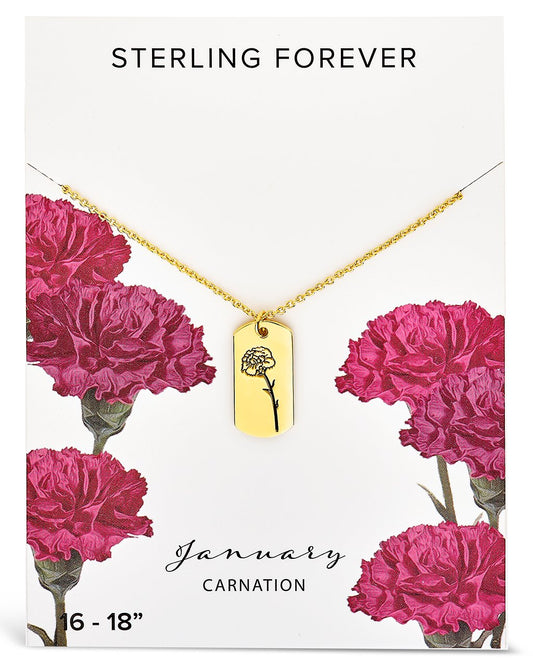 Gold - January/Carnation