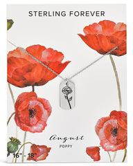 Silver - August/Poppy