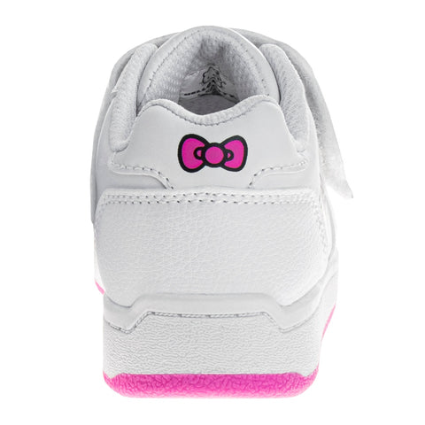 Hello Kitty Girls' Hook and Loop Casual Sneakers (Toddlers)