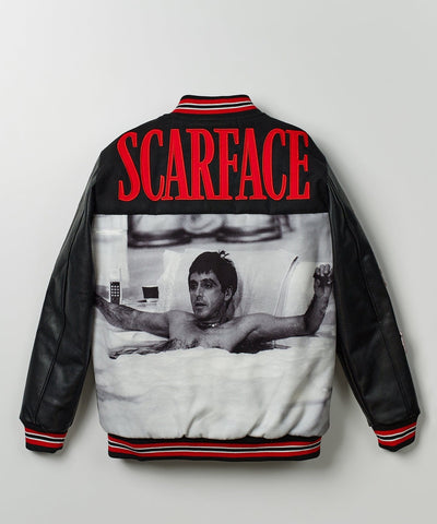 Scarface the World Varsity Jacket - Black