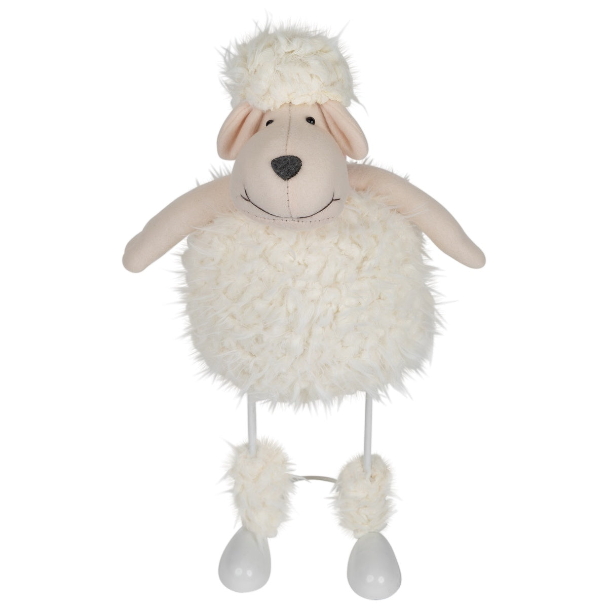  Northlight Spring Loaded Lamb With Bandanna Easter Figure - 16