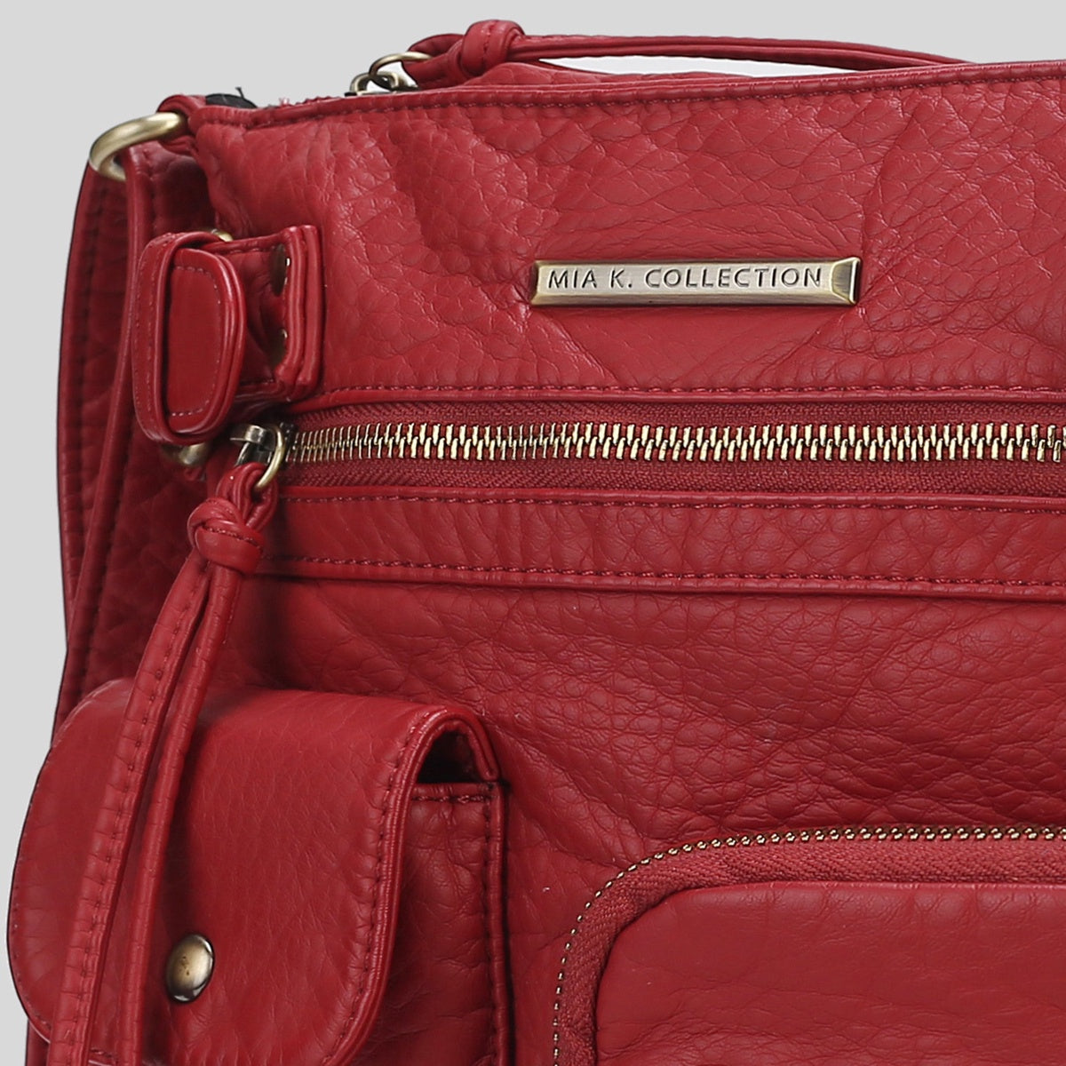  MKF Collection Vintage Stiella Crossbody Bag - Black - Bonton