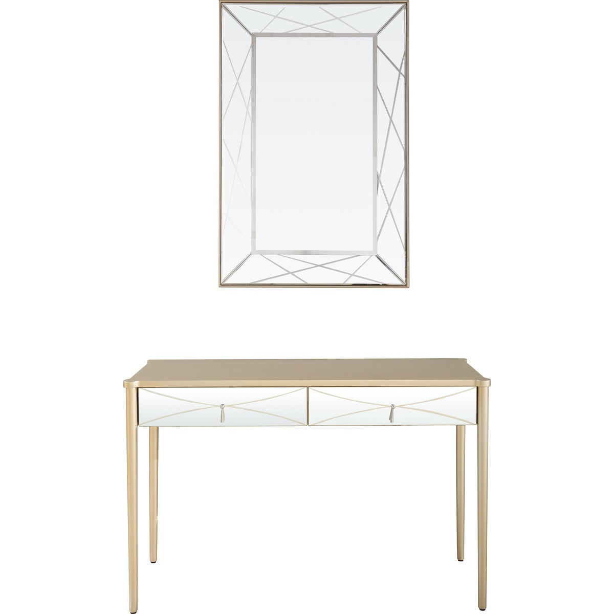  Insley Wall Mirror and Console - Mirror - Bonton