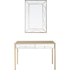 Insley Wall Mirror and Console