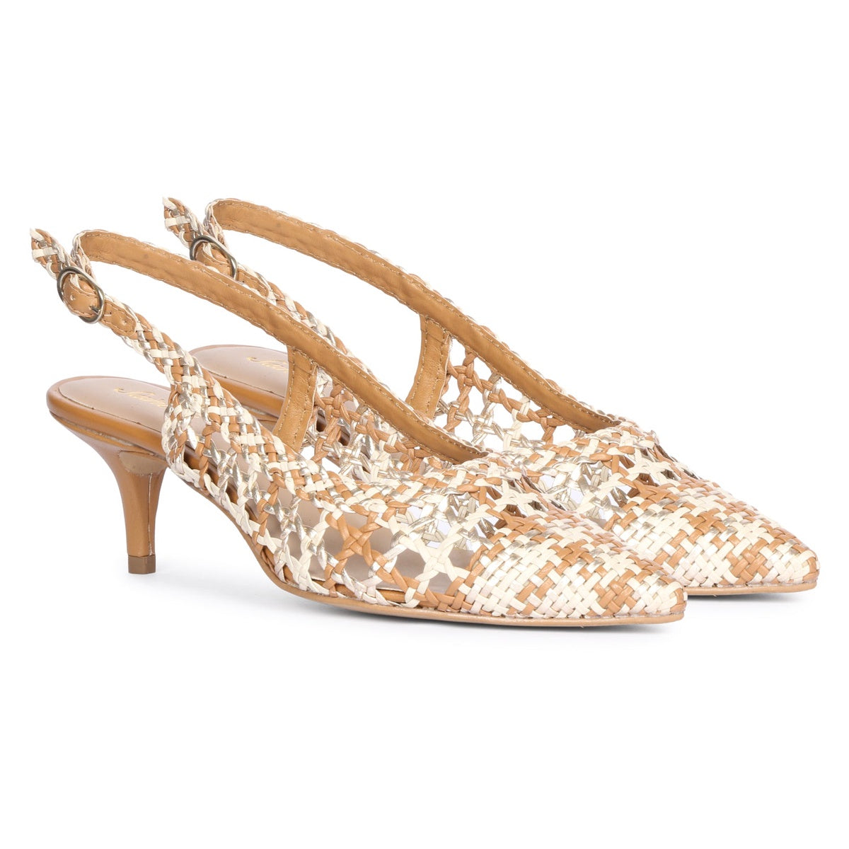  Saint G Benni - Heel Sandals - Multi Tan - Bonton