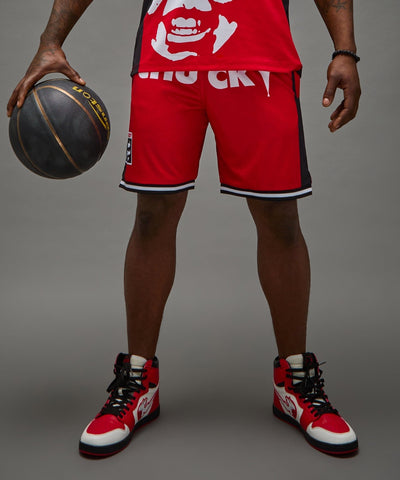 Chucky Basketball Short - Red