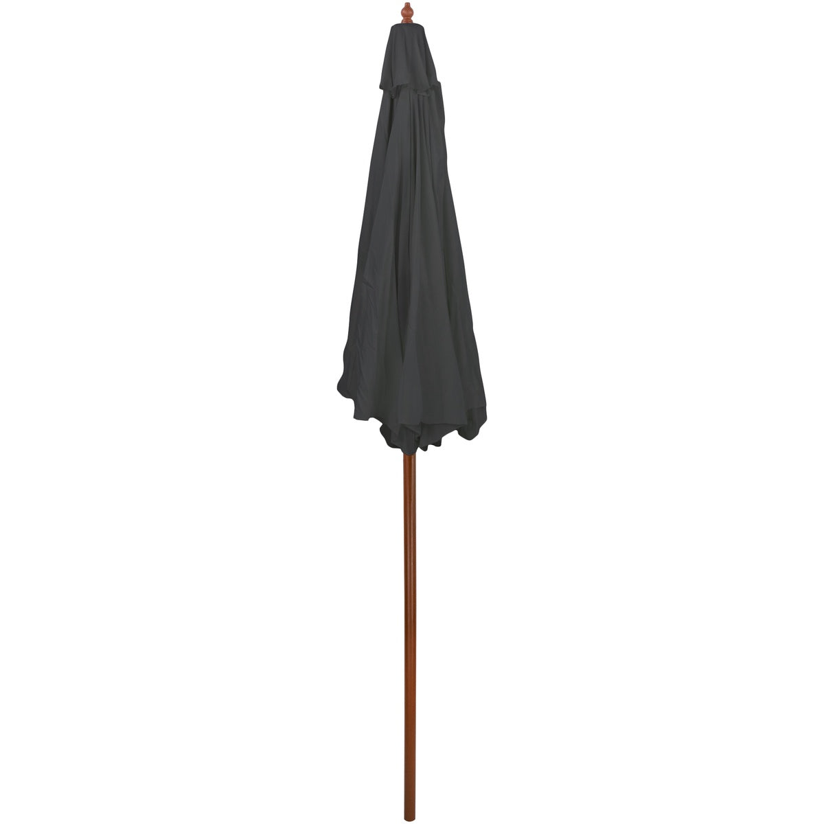  Northlight 8.5ft Outdoor Patio Market Umbrella With Wooden Pole  Gray - Gray - Bonton