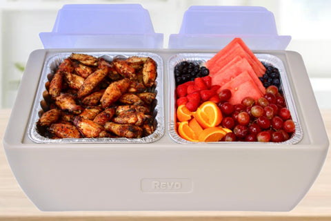 Dubler HEAT Flameless Chafer™ | Greige Mist by Revo Coolers