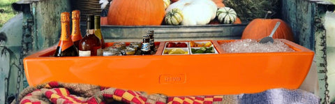 REVO Party Barge Cooler™ | Orange Burst by Revo Coolers