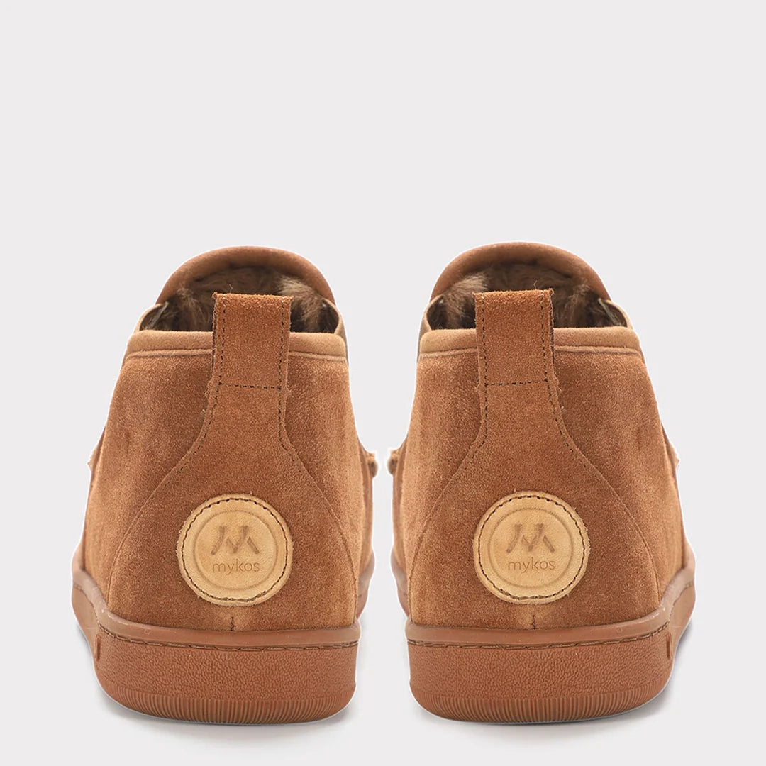  Mykos Brandon Men's Slip-on Slipper Bootie - Brown - Bonton