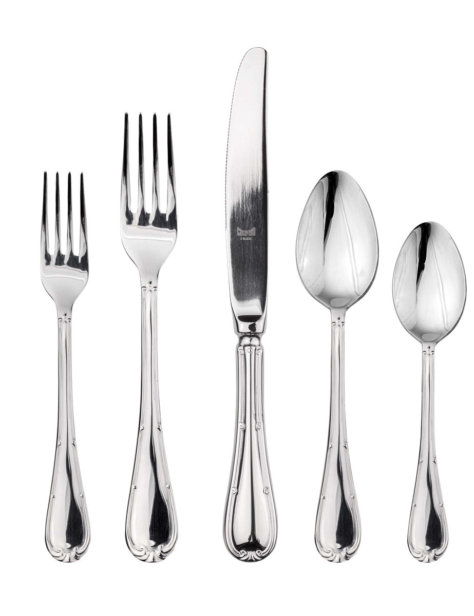  Mepra Raffaello Flatware Set - Silver - Bonton