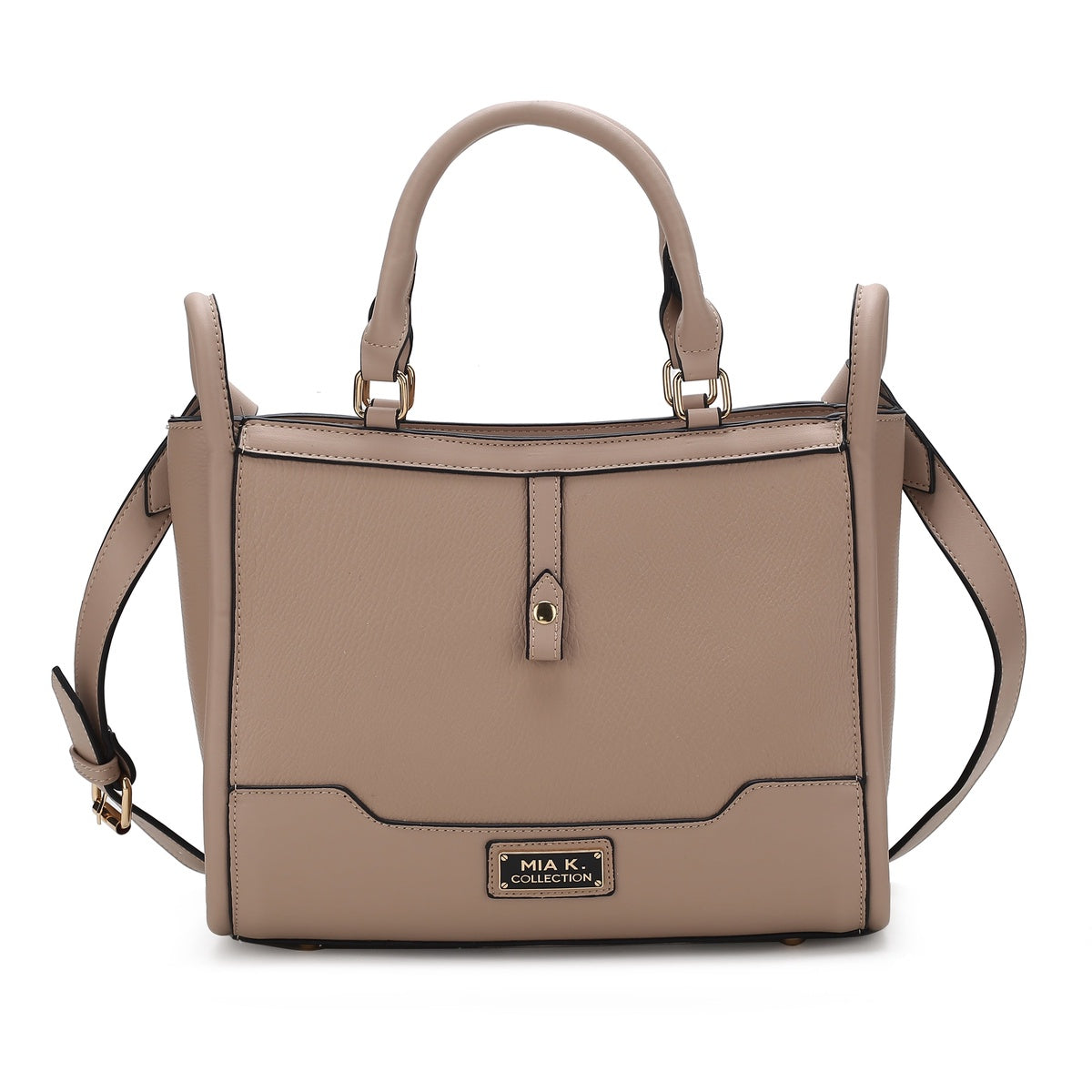  MKF Collection Melody Vegan Leather Tote - Black - Bonton